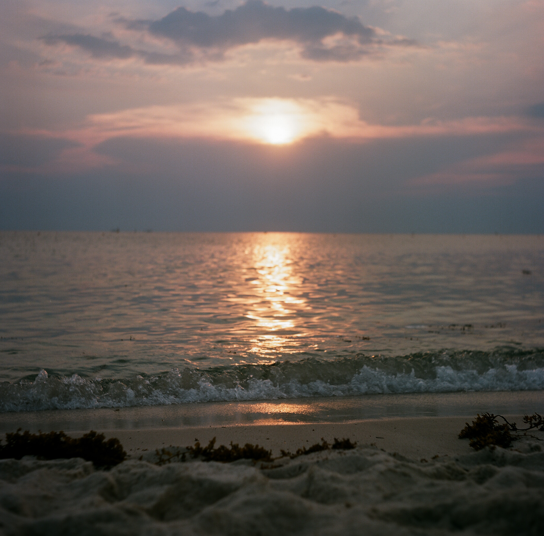 sunset sea - 白良浜