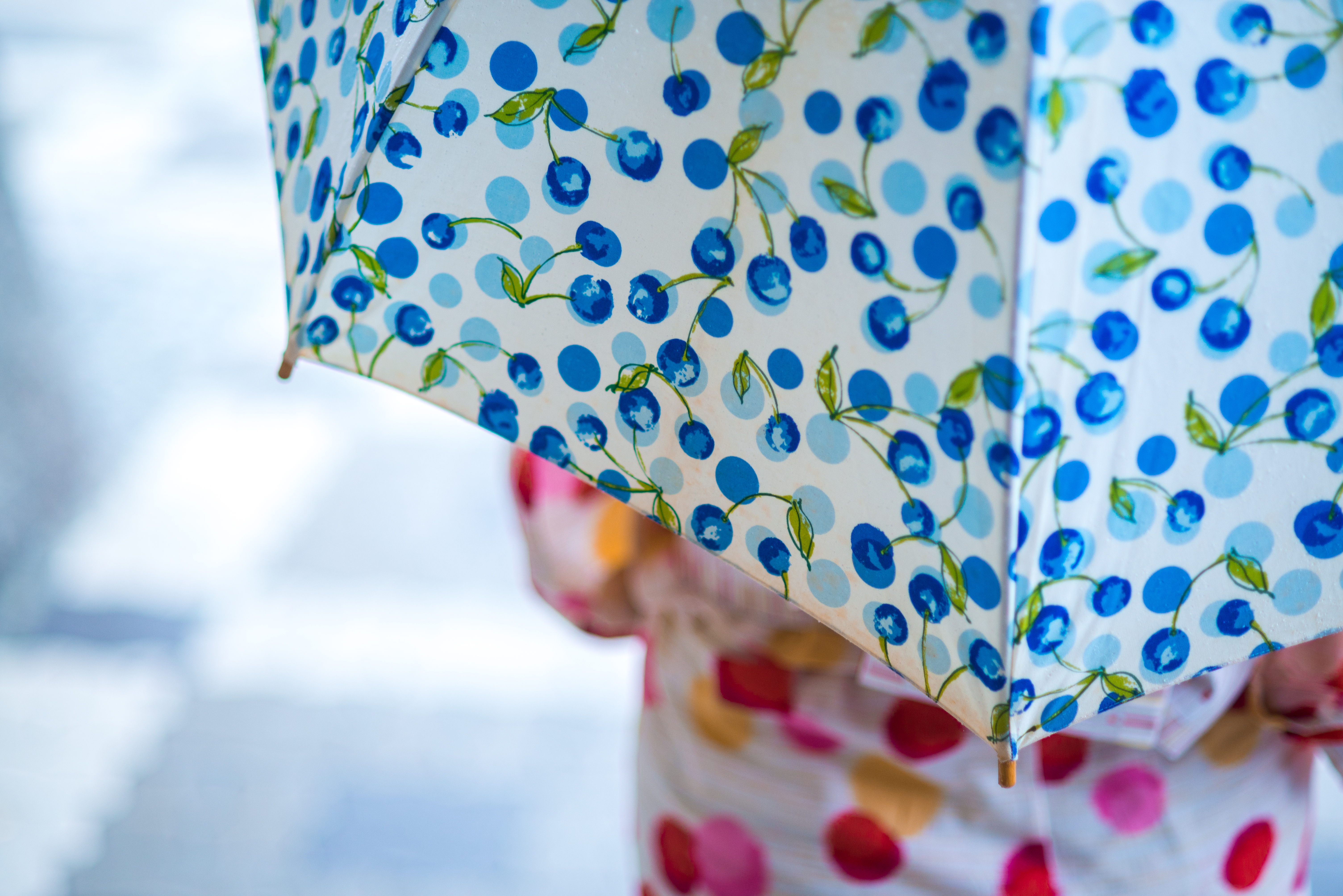 Yukata Umbrella - 妻と雨の日のお出かけ