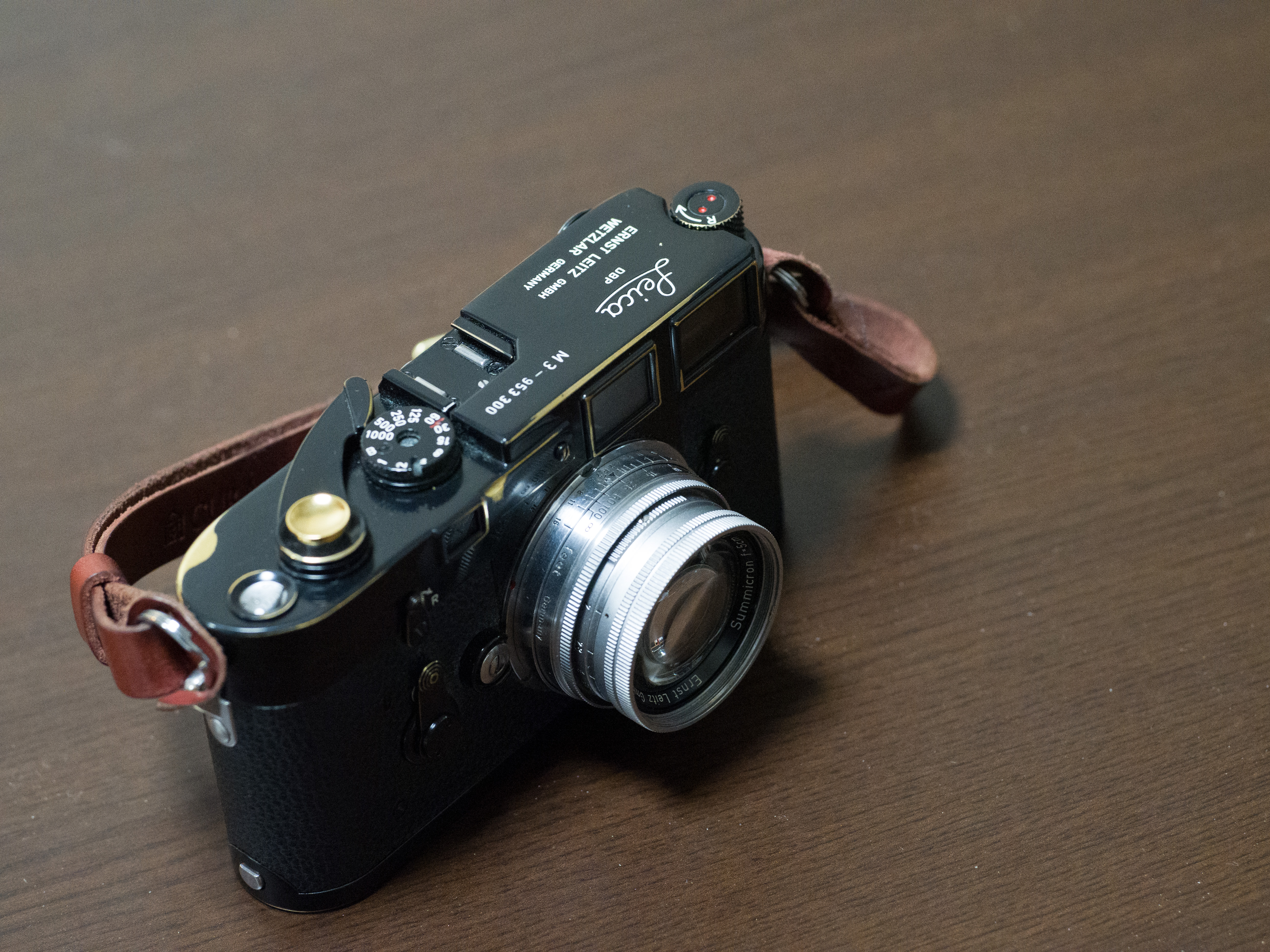 Leica M3 Black Re:Paint - 後塗りLeica M3をエイジングしてみた。