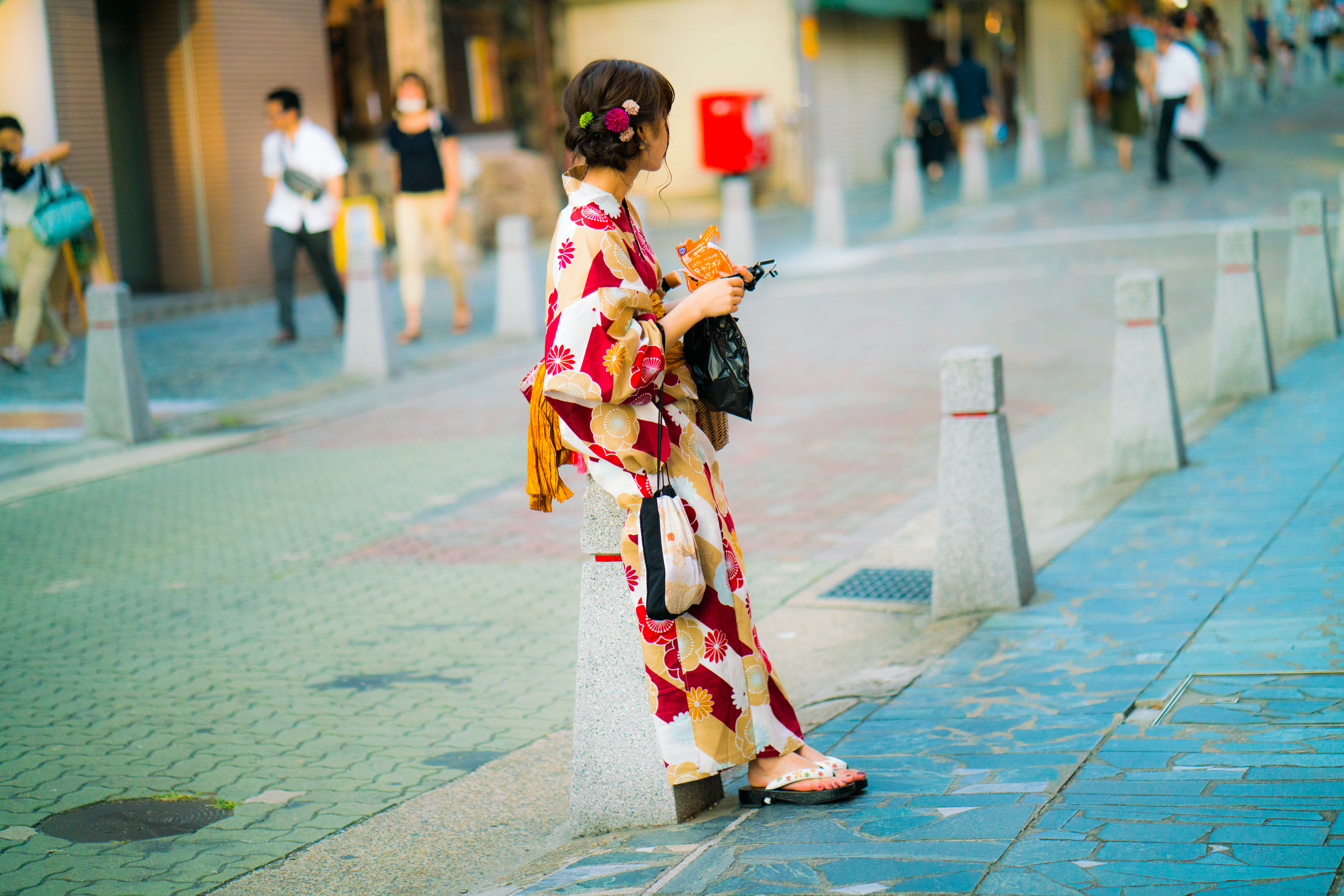 yukata girl - 奈良燈花会