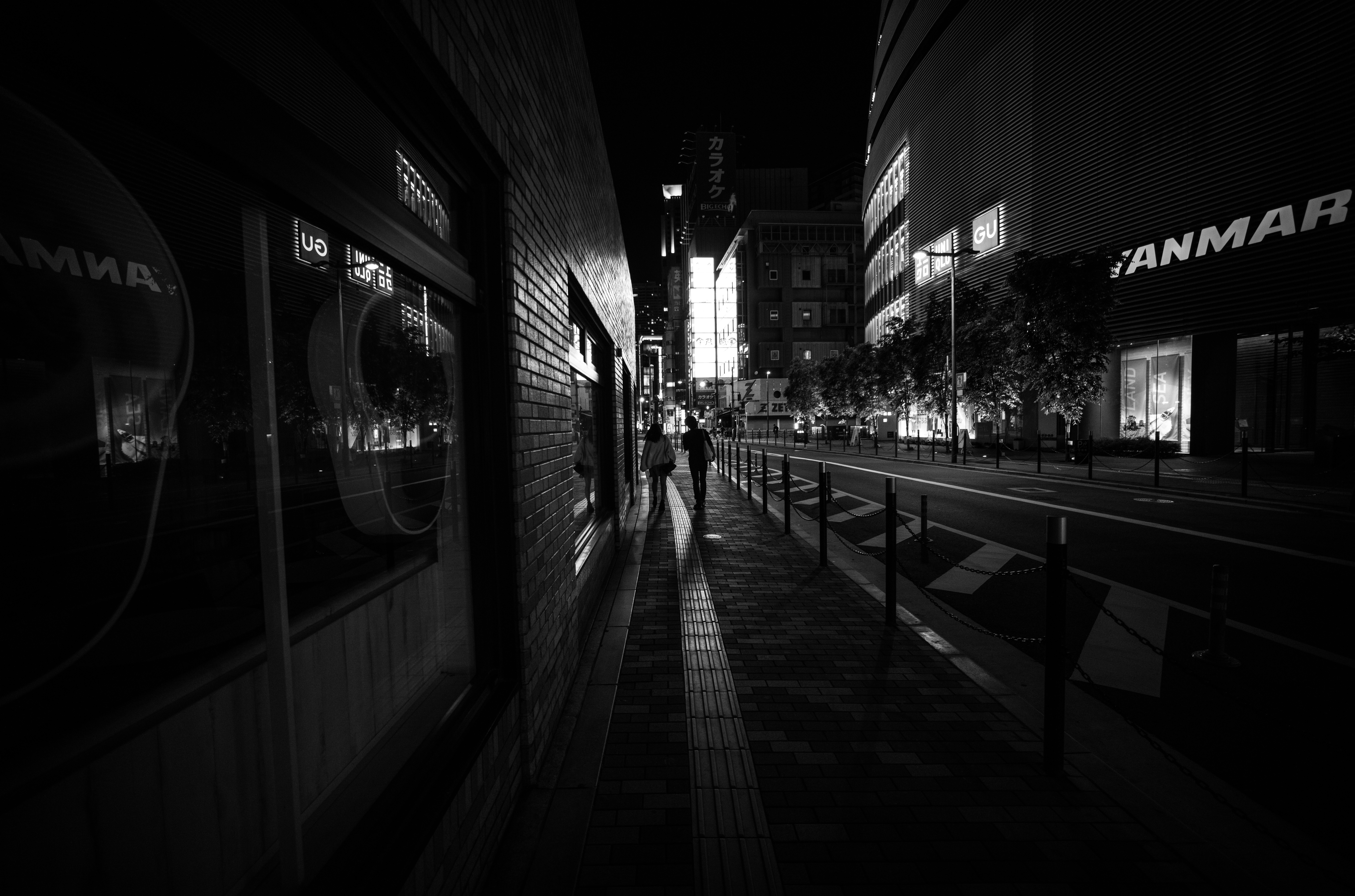 umeda at night - COLOR SKOPARのテストに