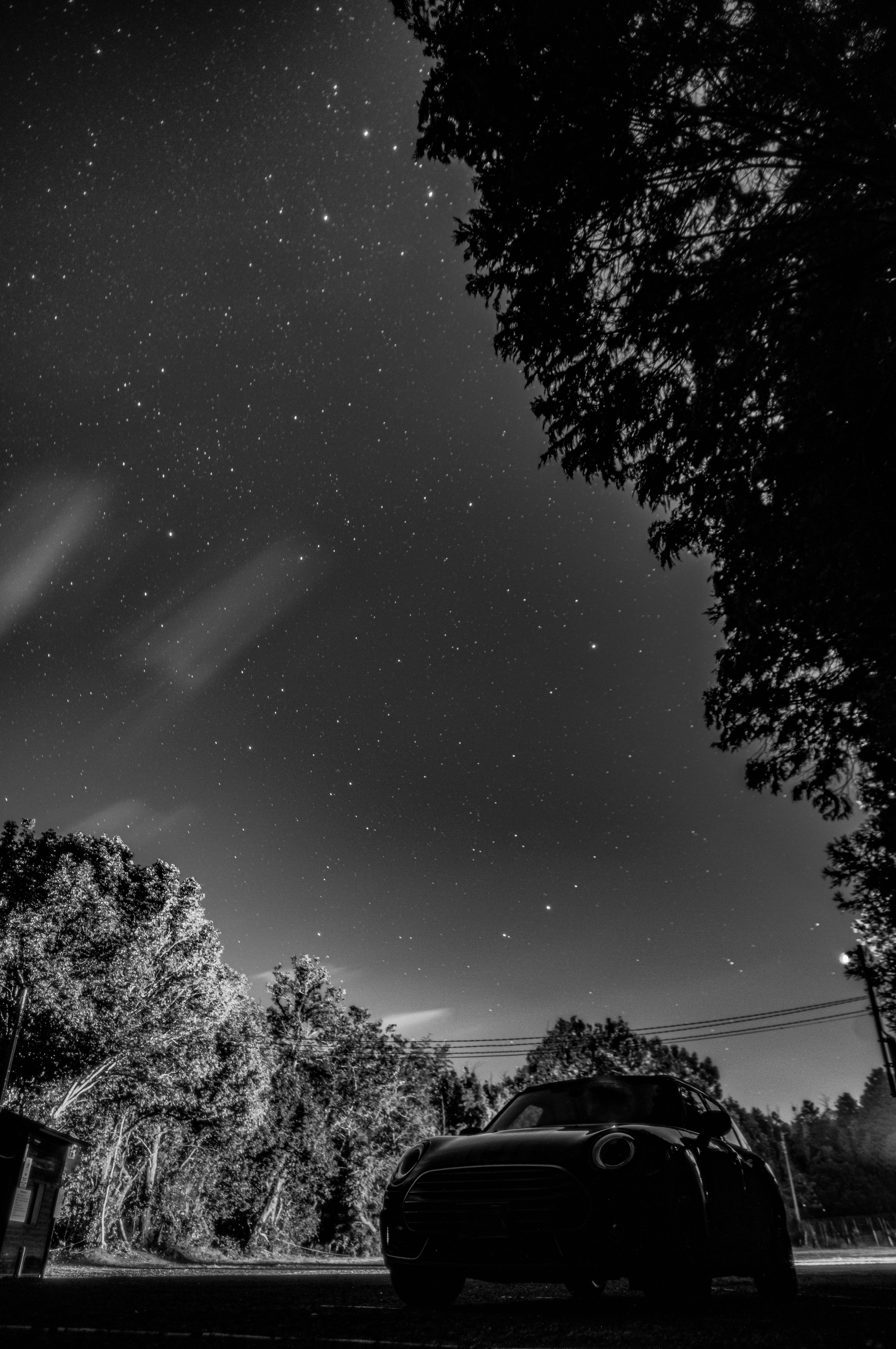 星景としてのmini - ペルセウス座流星群を見に行ったけど、残念ながらカメラでは捉えられなかった。