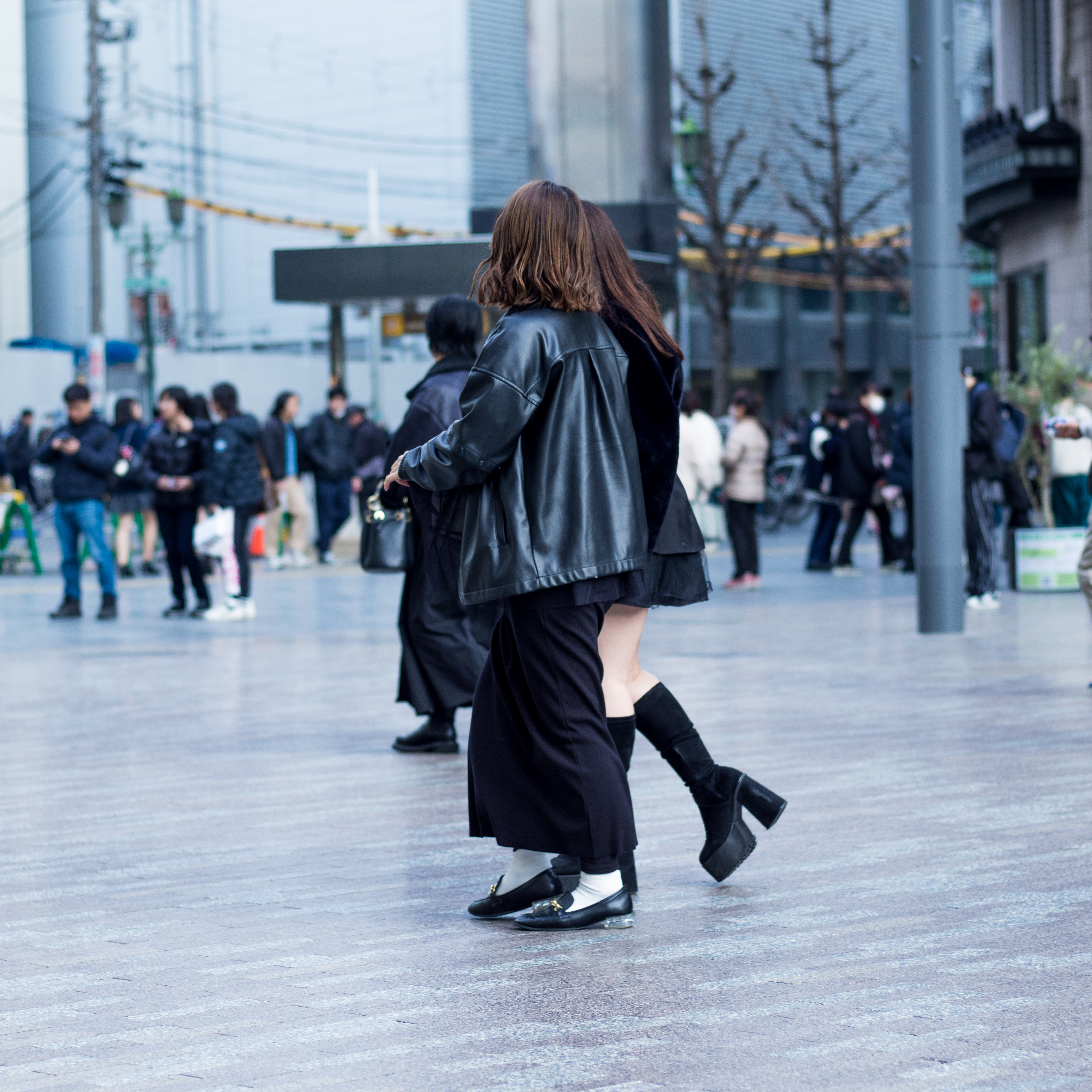 girls snap - 難波の広場
