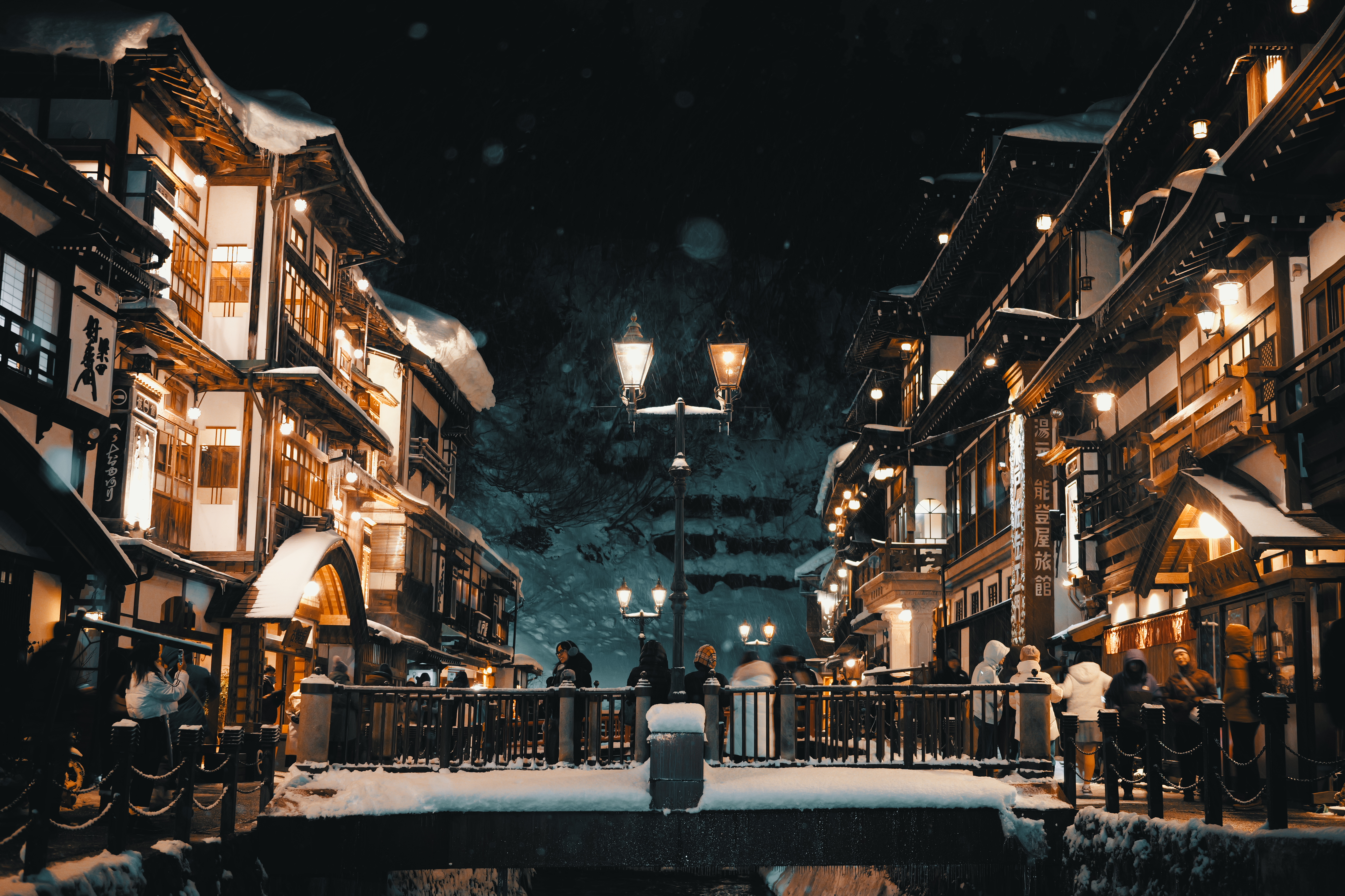 銀山温泉 - 一度は見てみたかった景色の１つ